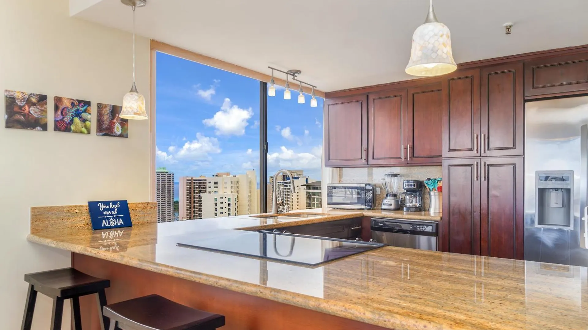 公寓 檀香山Hawaiian Monarch Penthouse 402公寓 美国