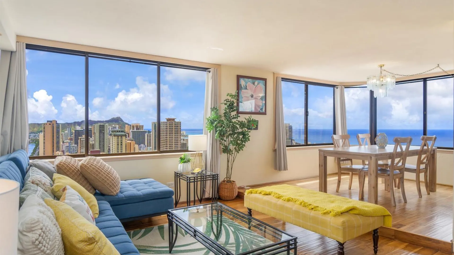 公寓 檀香山Hawaiian Monarch Penthouse 402公寓 美国